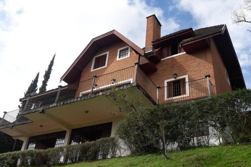 Casa E Vista Privilegiadas No Alto Do Capivari Campos do Jordão Екстериор снимка