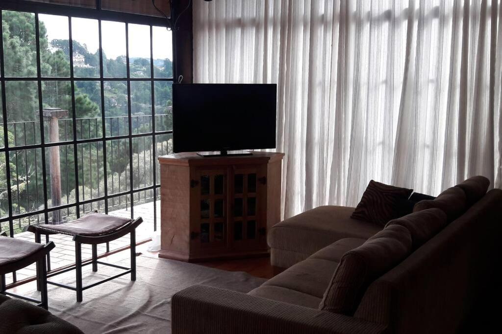 Casa E Vista Privilegiadas No Alto Do Capivari Campos do Jordão Екстериор снимка
